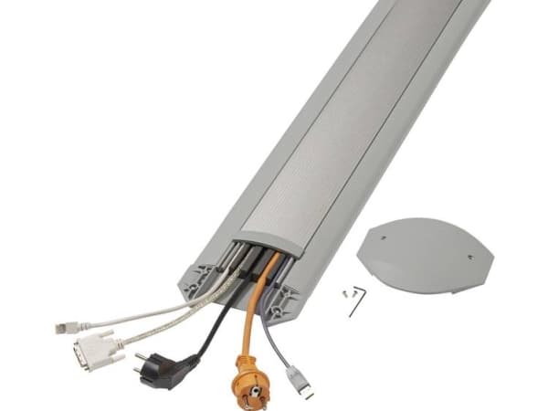 Serpa Cable Bridge Easyloader Alu B15/300 Cm Light Gray/Alu Incl. End Caps