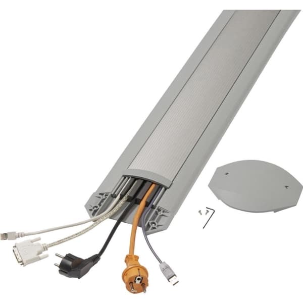 Serpa Cable Bridge Easyloader Alu B15/300 Cm Light Gray/Alu Incl. End Caps