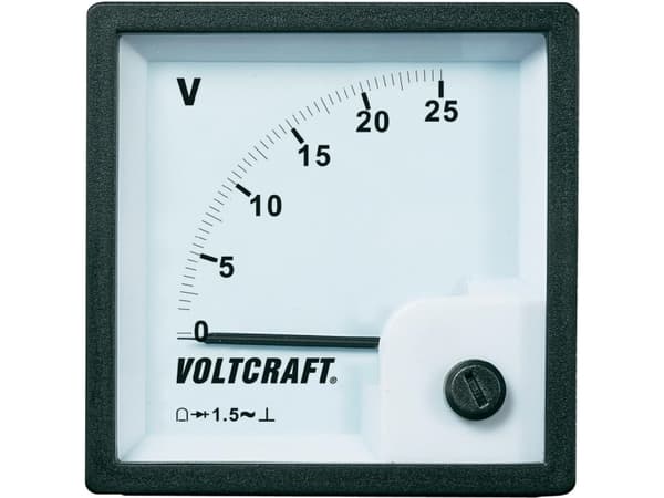 AM-72x72/25V AM-72x72/25V AM-72x72/25V AM-72x72/25V analoginen uppoasennettava mittari AM-72x72/25V 25 V pyörivä kela