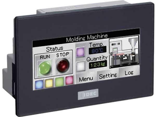 Idec FT1A-C12RA-B FT1A-C12RA-B PLC-touchpanel med integreret styring 24 V/DC