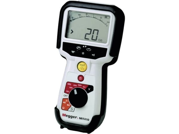 Megger MIT410/2 Isolationsmåler 50 V, 100 V, 250 V, 500 V, 1000 V 100 GO