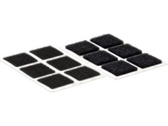 Velcro VEL-EC60236, Sort, 25 mm, 25 mm, 24 stk