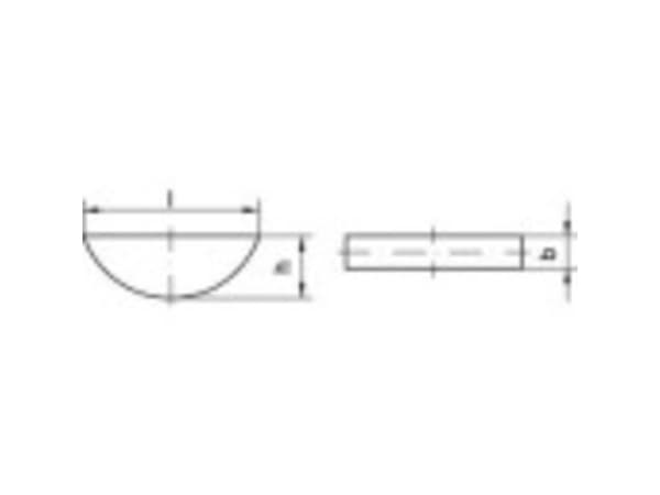 TOOLCRAFT 138930 Puukiila-avain 25 kpl
