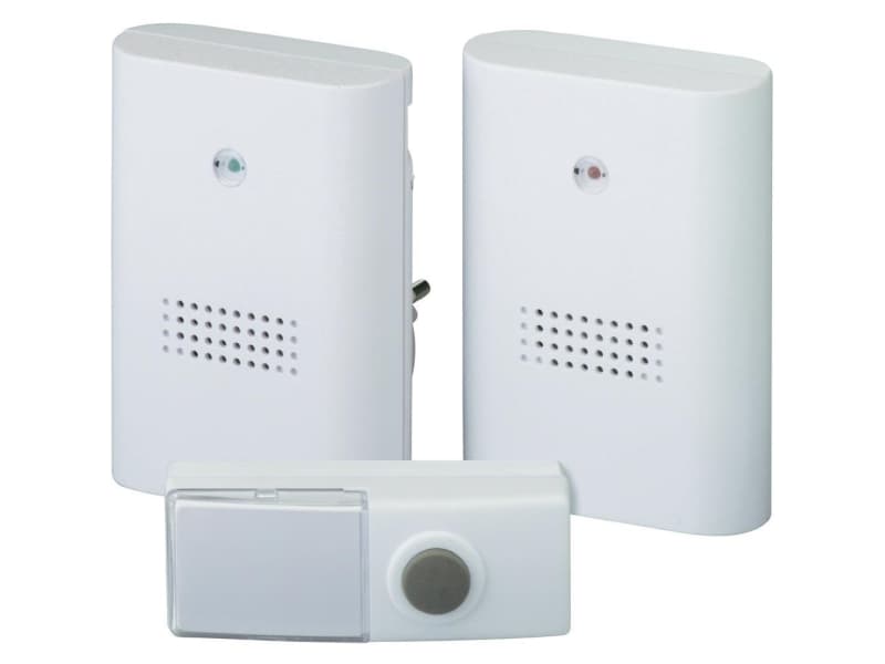 Trådløs klokke Komplet sæt Heidemann 70802 HX Twin