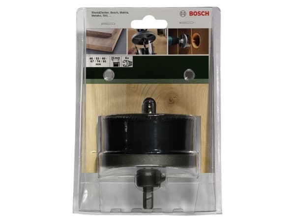 Bosch SAVKRANSSÆT TRÆ Ø46-81X31MM 6 STK