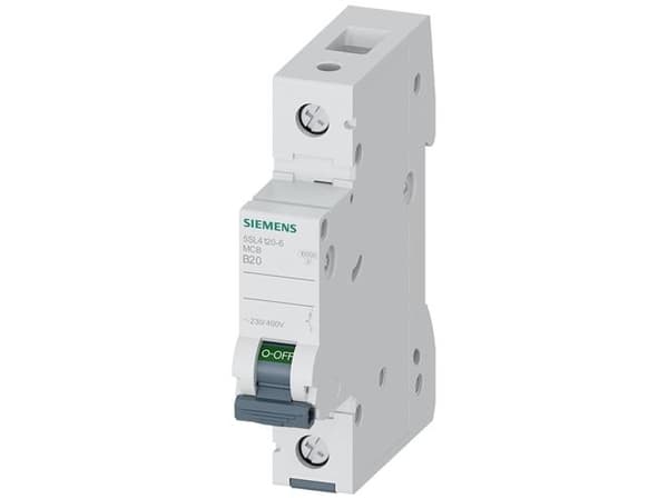 Siemens 5SL4120-6 Siemens Indus.Sector Strömbrytare 1-polig 20 A 230 V, 400 V