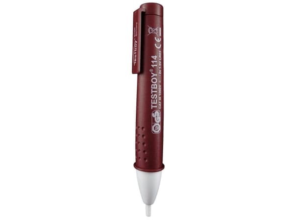 Testboy 114 Kontaktlös spänningstestare CAT III 1000 V LED, vibrationer