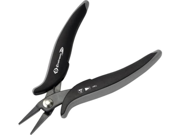 C.K T3891 ESD Fladtang Lige Karbonstål 145 mm