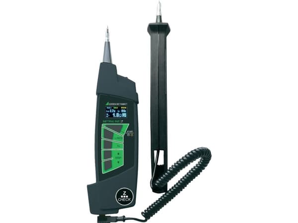 Gossen Metrawatt Metraline ZCHECK Asennustesti VDE-Norm 0413