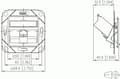 Pikkukuva 3 / 5: METZ CONNECT 1309111102-E, RJ-45, 6a, Valkoinen, 69,9 mm, 40,9 mm, 69,9 mm