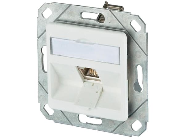 METZ CONNECT 1309111102-E, RJ-45, 6a, Valkoinen, 69,9 mm, 40,9 mm, 69,9 mm