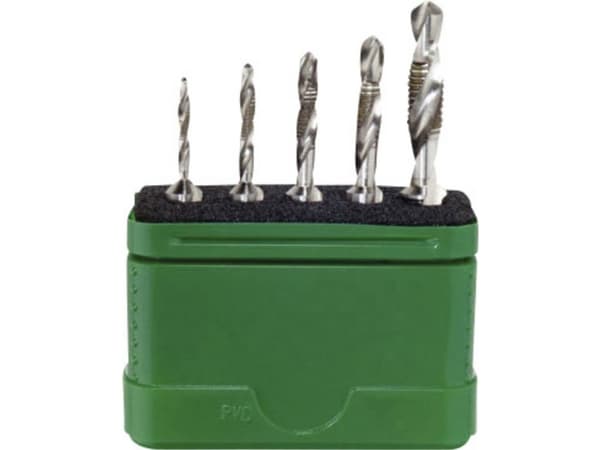 Wiha 28026, Drill, Drill bit set, 5,1 cm, Sølv, 83 g, Boks