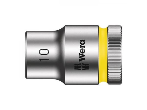 Wera 8790 HMB, Stikkontakt, 3/8", Metrisk, 1 hoder, 10 mm, Kromvanadiumstål
