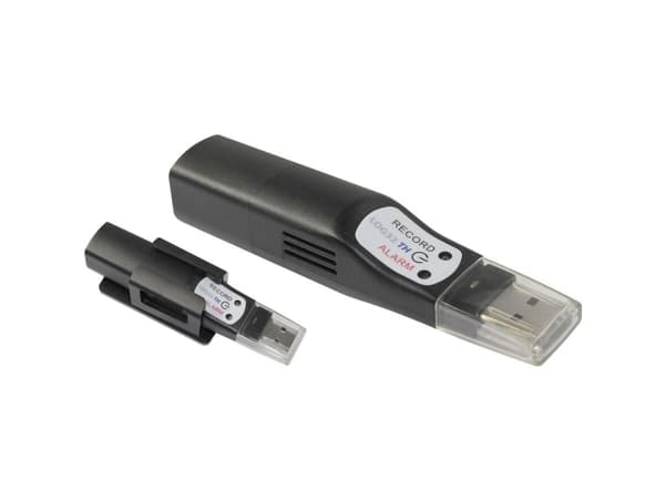 Termo- /hygro-datalogger LOG32TH Dostmann Electronic LOG32TH Temperatur og relativ luftfugtighed -40 til +70 °C