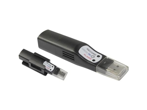 Termo- /hygro-datalogger LOG32TH Dostmann Electronic LOG32TH Temperatur og relativ luftfugtighed -40 til +70 °C