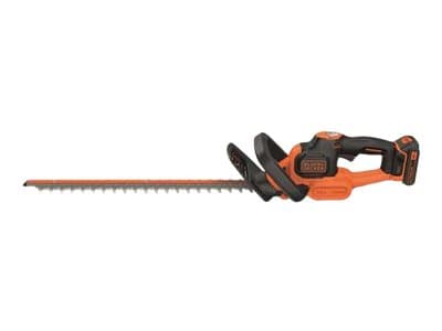 Black & Decker POWERCOMMAND - Hekkstusser - trådløs - 18 V - 2 Ah inkludert lader - 1300 spm - 45 cm - tannavstand: 18 mm - 2.42 kg