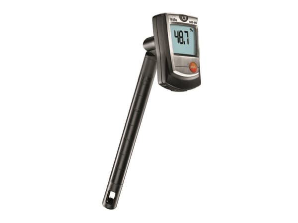 Testo 605-H1, Digitalt, AAA, 0 - 50 °C, -20 - 70 °C, 75 g, Batteri