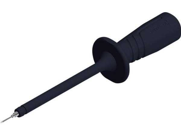 SKS Hirschmann PRUEF 2610 FT SW Sikkerhedstestspids Stikforbindelse 4 mm CAT II 1000 V Sort