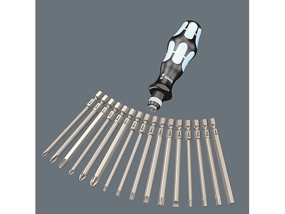 Wera Kompakt 60, 16 styck, Torx, Låda