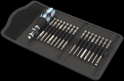 Wera Kompakt 60, 16 styck, Torx, Låda