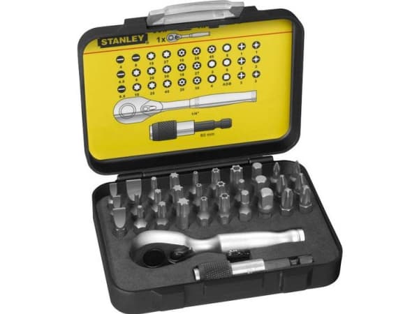 Stanley Black &amp; Decker 1-13-904 32-delars bitsats inkl. minirörnyckel