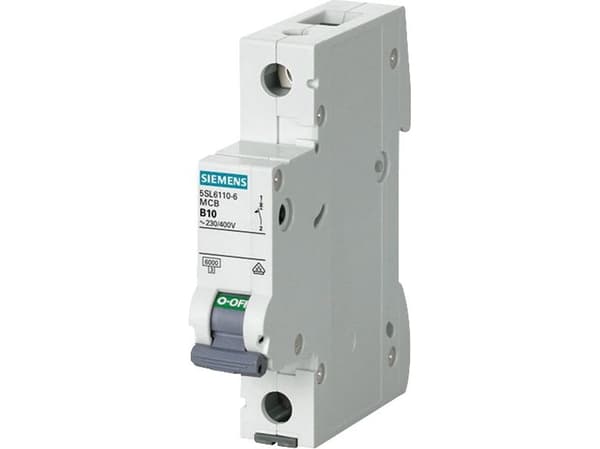 Siemens 5SL6120-6 Siemens Indus.Sector Ledningssikkerhedsafbryder 1-faset 1-polet 20 A 230 V, 400 V