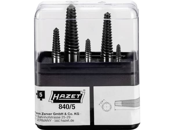 Hazet 840/5 Skruvmejslerset M3 - M18