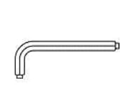 TOOLCRAFT Vinkelskruvmejsel Unbrako 6 mm
