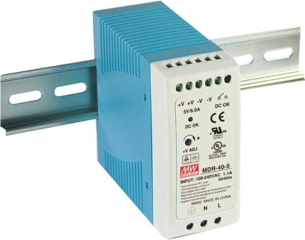 Black Box - Strømforsyning (DIN-skinnemonterbar) - AC 115/230 V - 40 watt - for P/N: LGH1006A, LIE1080A, LIE1082A, LIG1014A, LIG1082A