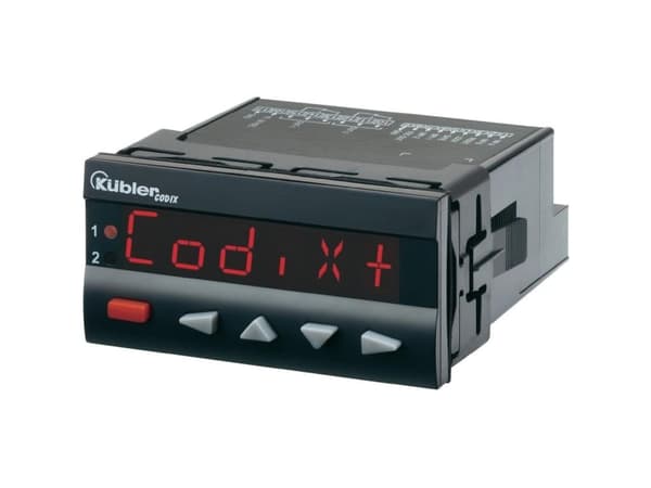 Kübler Förinställd räknare Codix 560 DC, RS232, monteringsmått 92 x 45 mm, 10 - 30 V/DC