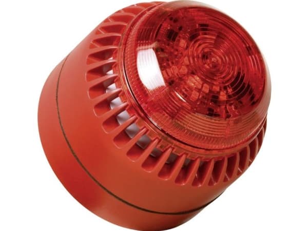 Compro Combination Signaling Device Rolp Solista Beacon Red Continuous Tone 12 V/Dc, 24 V/Dc
