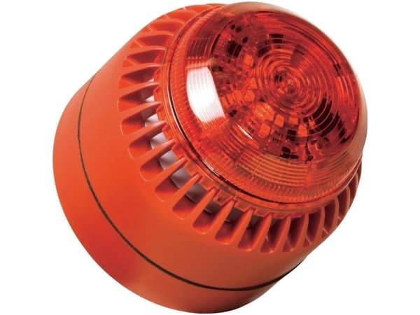 Compro Combination Signaling Device Rolp Solista Beacon Red Continuous Tone 12 V/Dc, 24 V/Dc