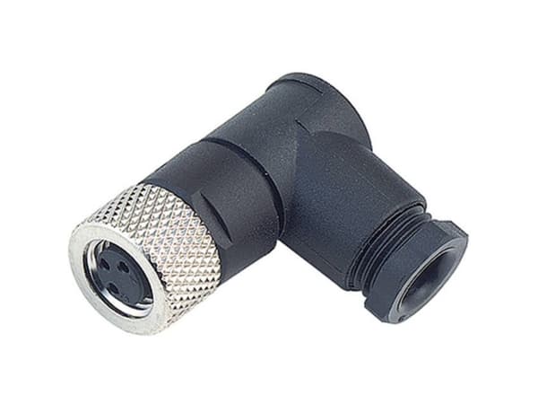Binder 99-3402-00-03 Sensor, kontakt för manöverdon, M8 Anslutning, vinklad Polnummer (RJ): 3 1 st
