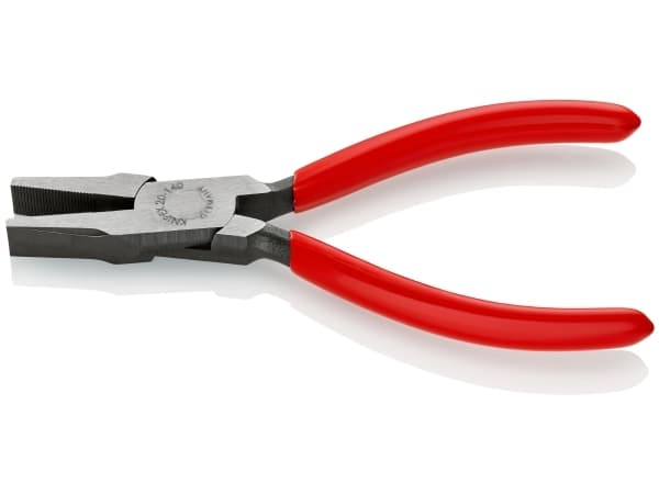 Knipex 20 01 140, Nåletang, Krom-vanadium-stål, Plast, Rød, 14 cm, 107 g