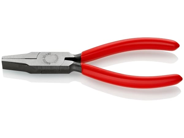 Knipex 20 01 140, Nåletang, Krom-vanadium-stål, Plast, Rød, 14 cm, 107 g
