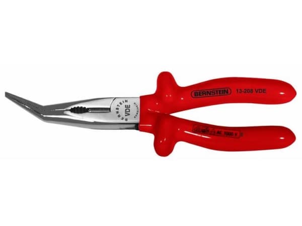 Bernstein Tools 13-208 VDE VDE VDE Telefontång 45° böjd 205 mm