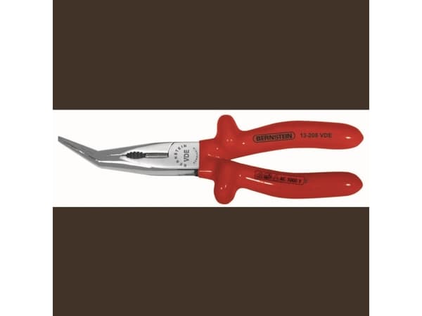 Bernstein Tools 13-208 VDE VDE VDE Telefontång 45° böjd 205 mm
