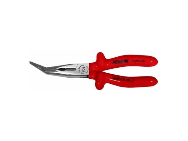 Bernstein Tools 13-208 VDE VDE VDE Telefontång 45° böjd 205 mm