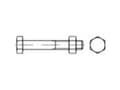 Miniatyrbilde 3 av 4: TOOLCRAFT 110774 Sekskantsskrue M14 30 mm Udvendig sekskant DIN 601 Stål Galvaniseret 100 stk