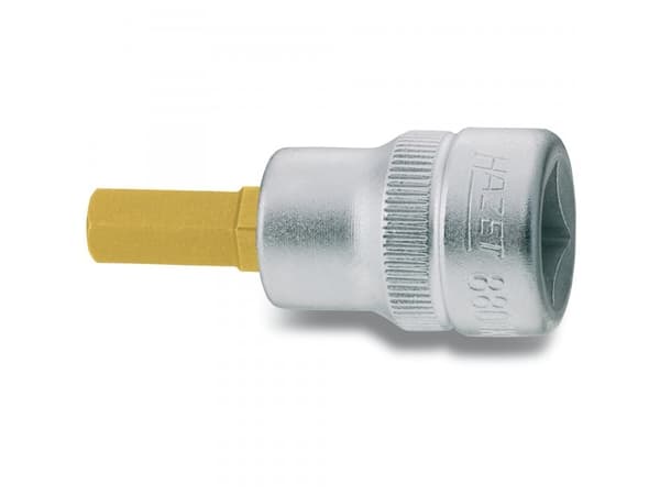 HAZET 8801K-4, Uttag, 3/8", Metrisk, 1 huvuden, 4 mm, 1,7 cm