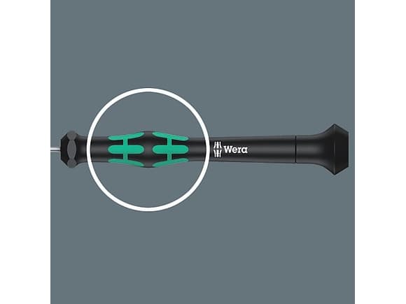 Wera 05118046001, 15,7 cm, Sort, Grønn