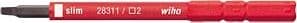 Wiha slimBit, 1 stk, Firkantet, 75 mm, 8,83 g