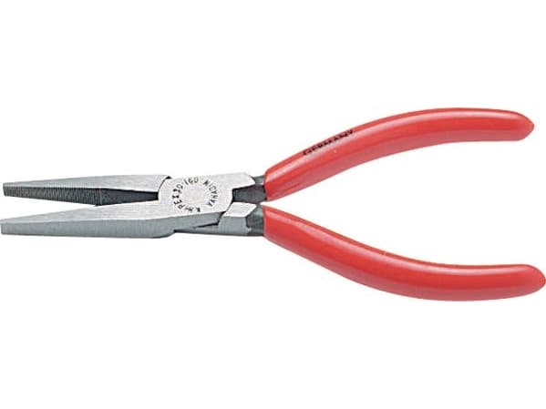 Knipex 30 11 160, Nesetang, 5 mm, 4,65 cm, Stål, Plast, Rød