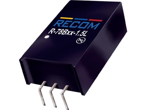 RECOM R-78B3.3-1.5L DC/DC-omvandlare, PCB 3,3 V/DC 1,5 A 5 W Antal utgångar: 1 x
