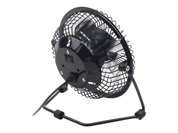 Gembird NF-03 - Jäähdytystuuletin - pöydällä - 10 cm - USB - musta