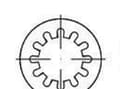 Miniatyrbild 1 av 4: TOOLCRAFT 138386 Skärsbrickor Invändig diameter: 19 mm DIN 6797 Fjäderstål Galvaniserat 100 st