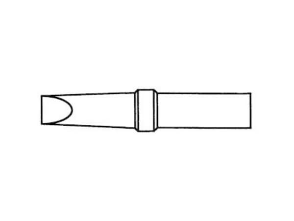 Weller 4ETD-1, loddespiss, Weller, WEP 70, 1 stk, 4,6 mm, 0,8 mm