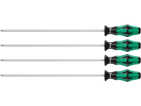 Wera Kraftform Plus 367/4 TORX - Skrutrekkersett - 4 deler - 300 mm
