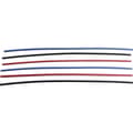 Pikkukuva 1 / 3: Dsg Canusa 8014060000 Heat Shrink Tubing Assortment Black, Red, Blue 6mm