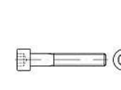 TOOLCRAFT 147392 Cylinderhovedskrue M6 55 mm Indvendig sekskant Stål Zinklamel-belagt 200 stk